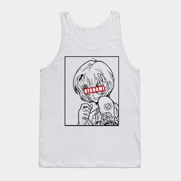 Rei ayanami Tank Top by yuhunaya